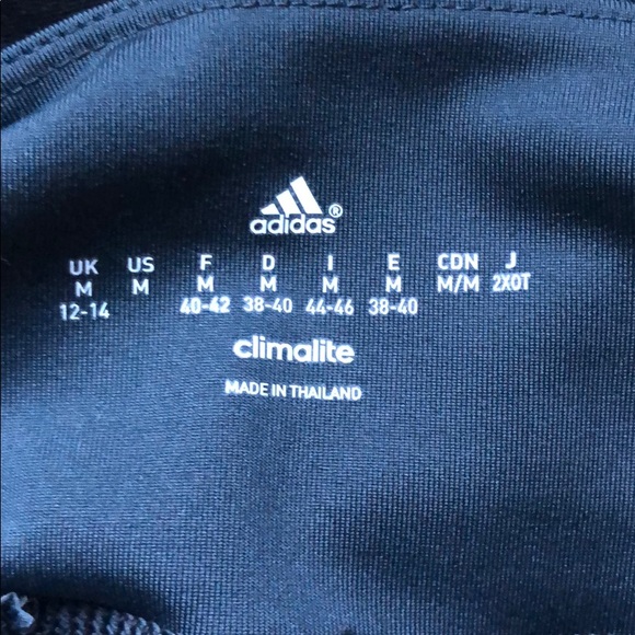 Workout Capri pants adidas with matching headband - Picture 3 of 3